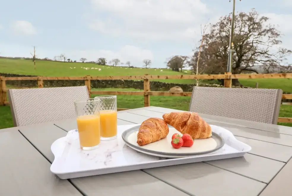 Countryside views at Ingleborough Lodge