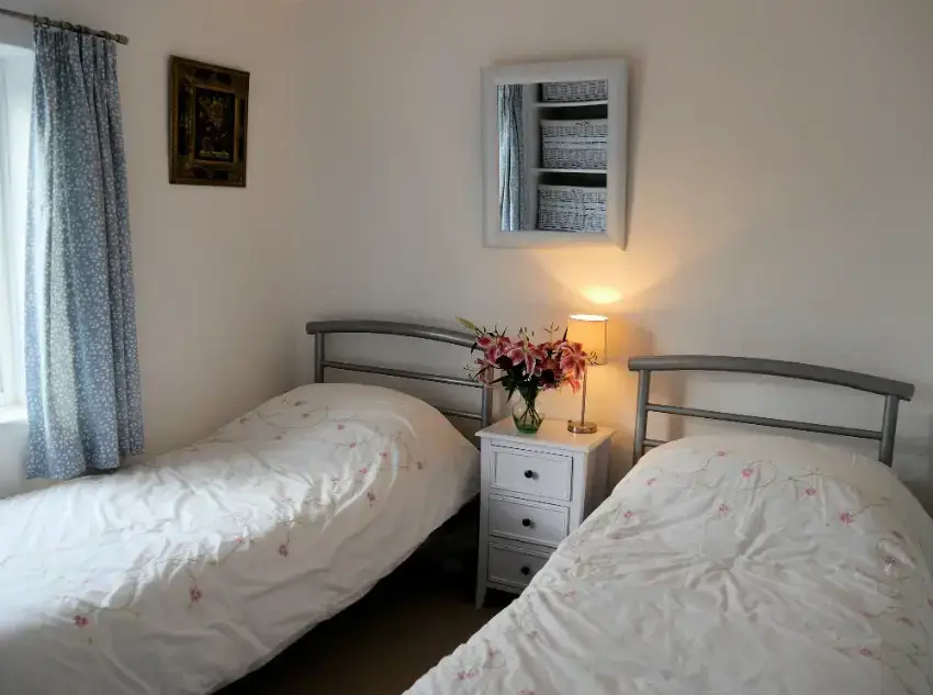 Bedroom at Inglenook Cottage