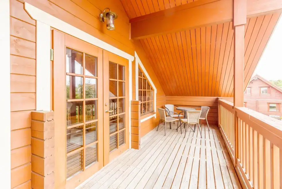 Balcony at Jamaal Lodge