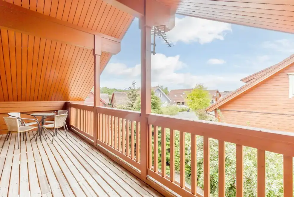 Balcony at Jamaal Lodge