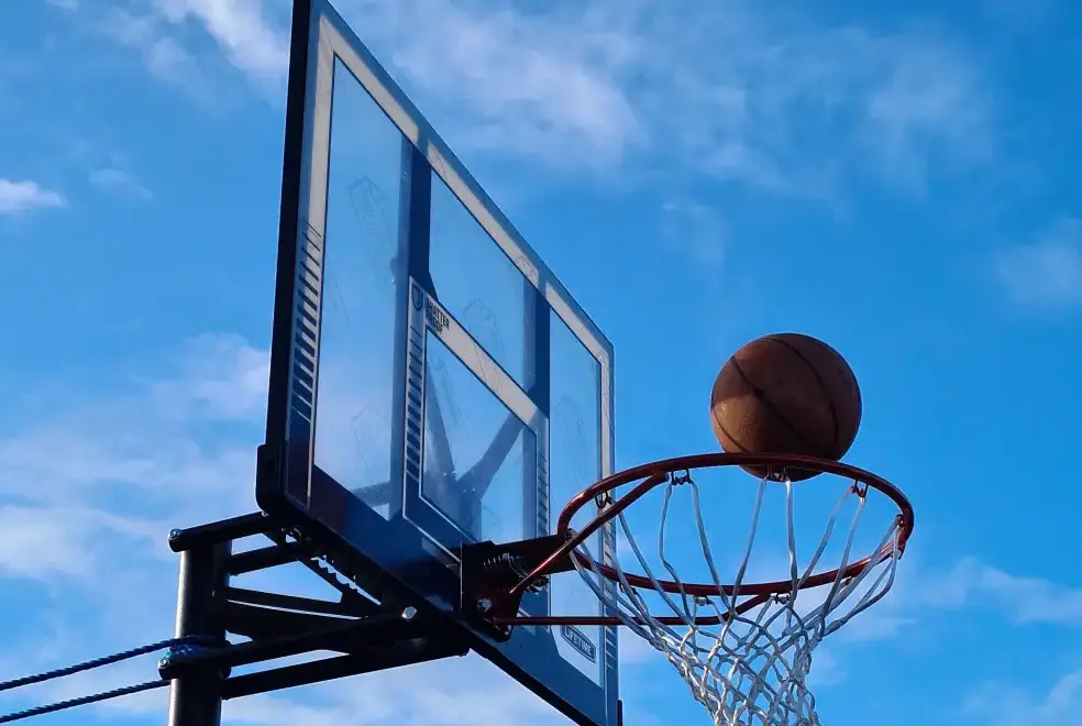 Outdoor games area at James's Parlour with exclusive use of shared Indoor Swimming Pool, Sports Court & Play Area