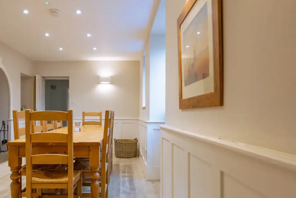 Dining room at Keepers Cottage