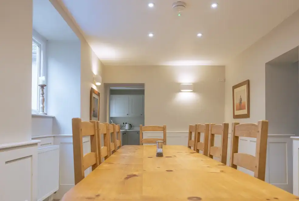 Dining room at Keepers Cottage