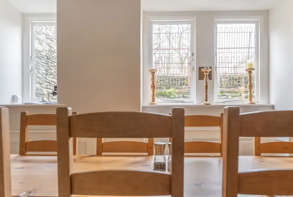 Dining room at Keepers Cottage