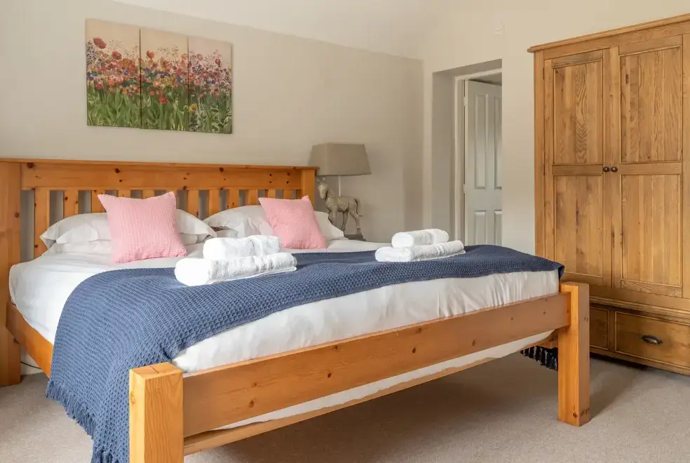 Bedroom at Keepers Cottage