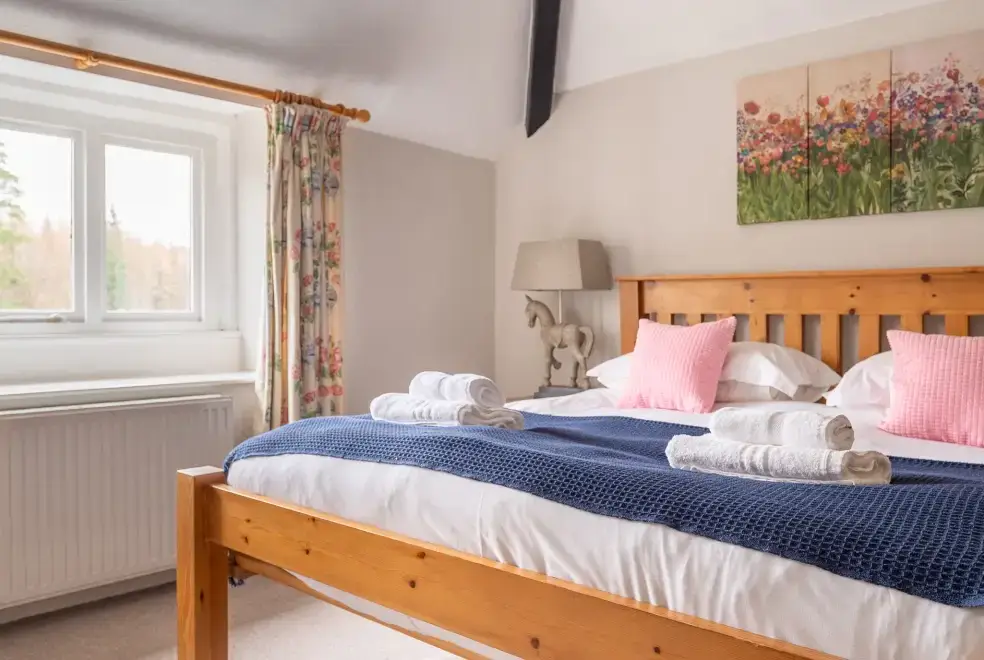 Bedroom at Keepers Cottage