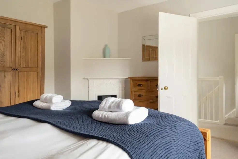 Bedroom at Keepers Cottage