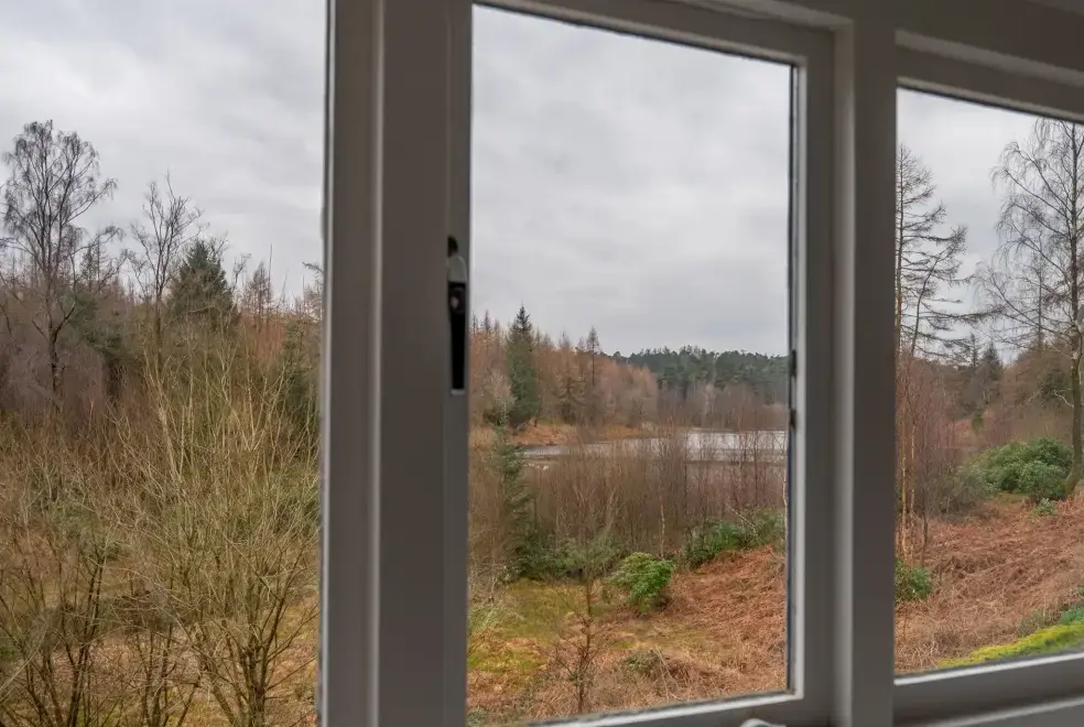 Countryside views at Keepers Cottage