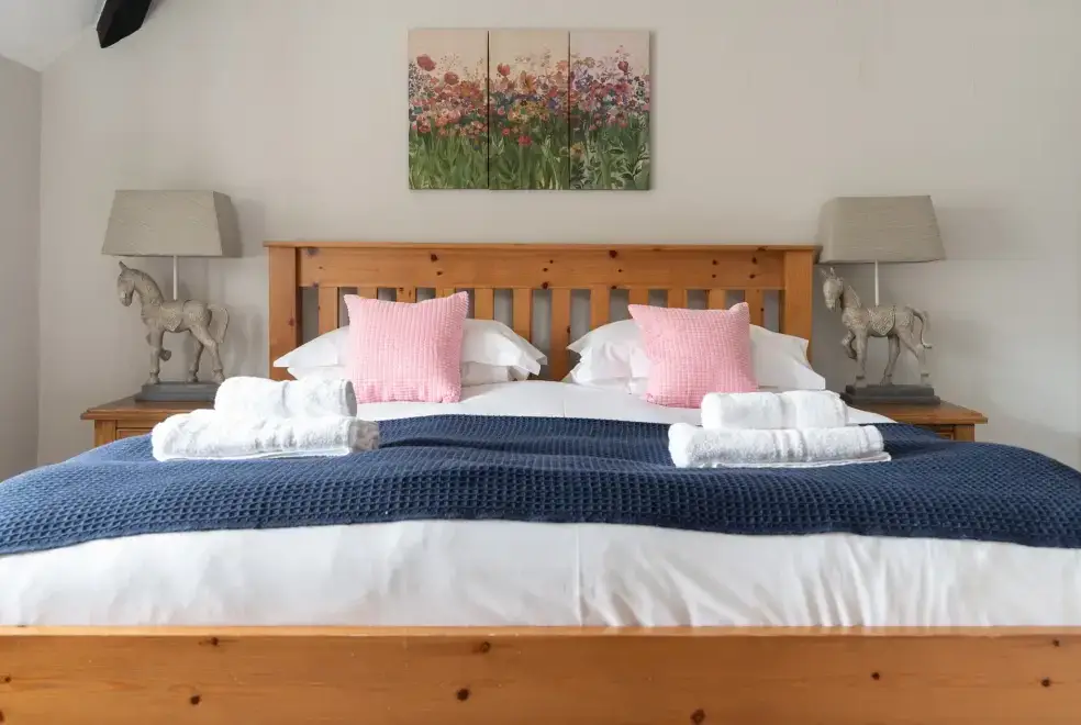 Bedroom at Keepers Cottage