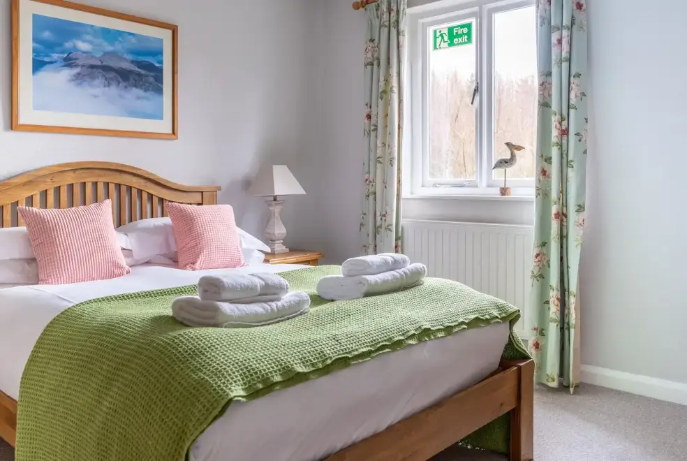 Bedroom at Keepers Cottage