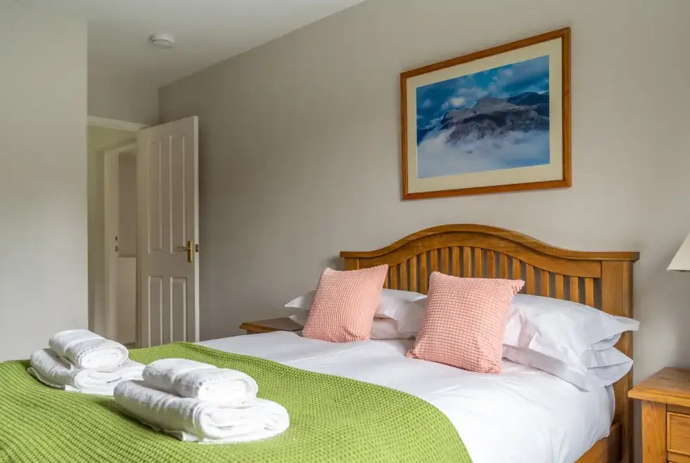 Bedroom at Keepers Cottage