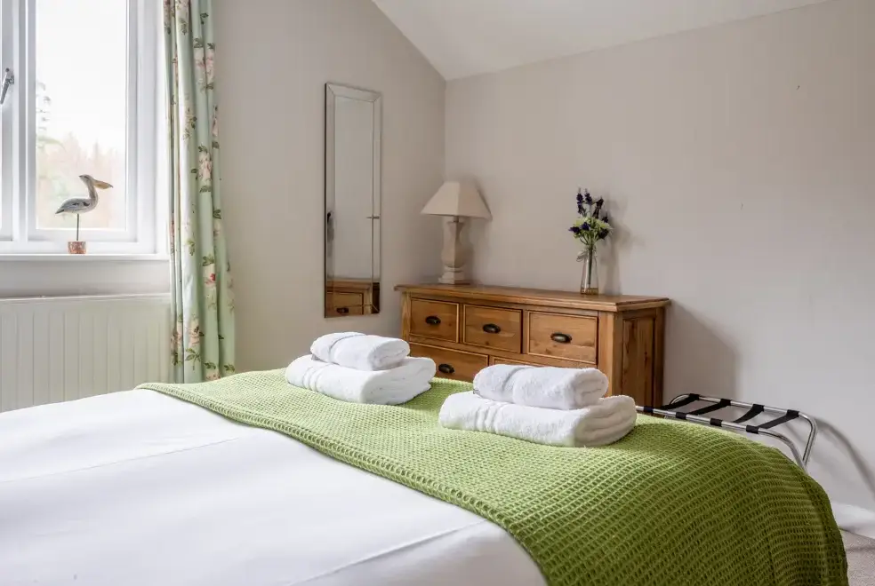 Bedroom at Keepers Cottage