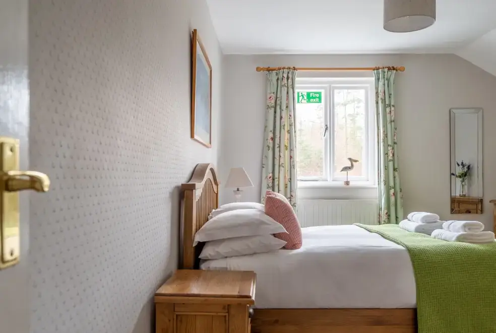 Bedroom at Keepers Cottage