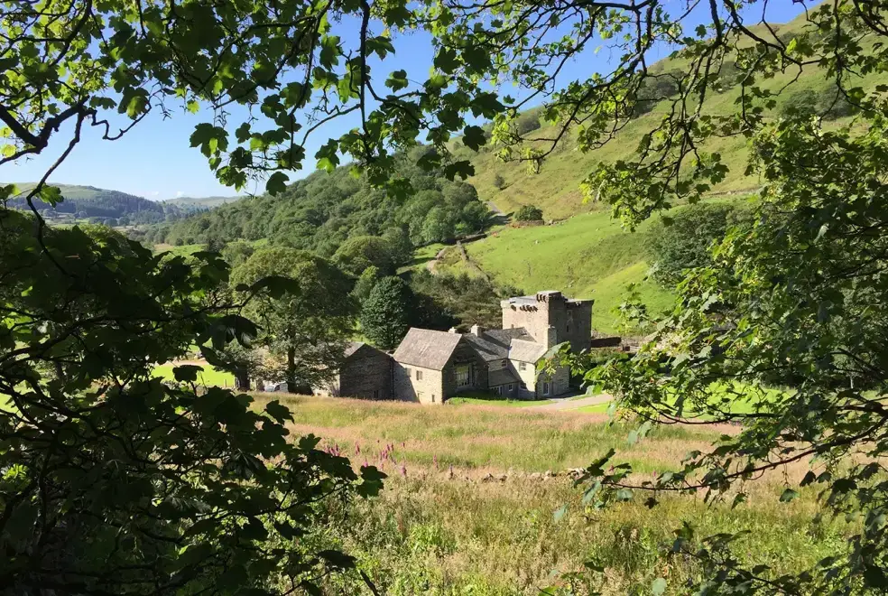 Countryside views at Kentmere Hall Bank Barn