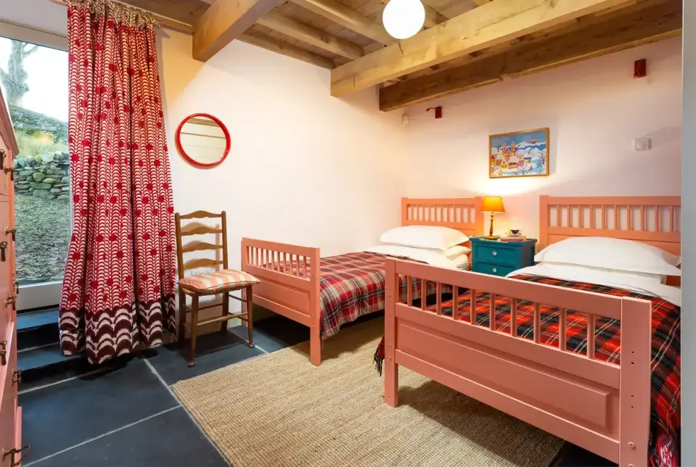 Bedroom at Kentmere Hall Bank Barn