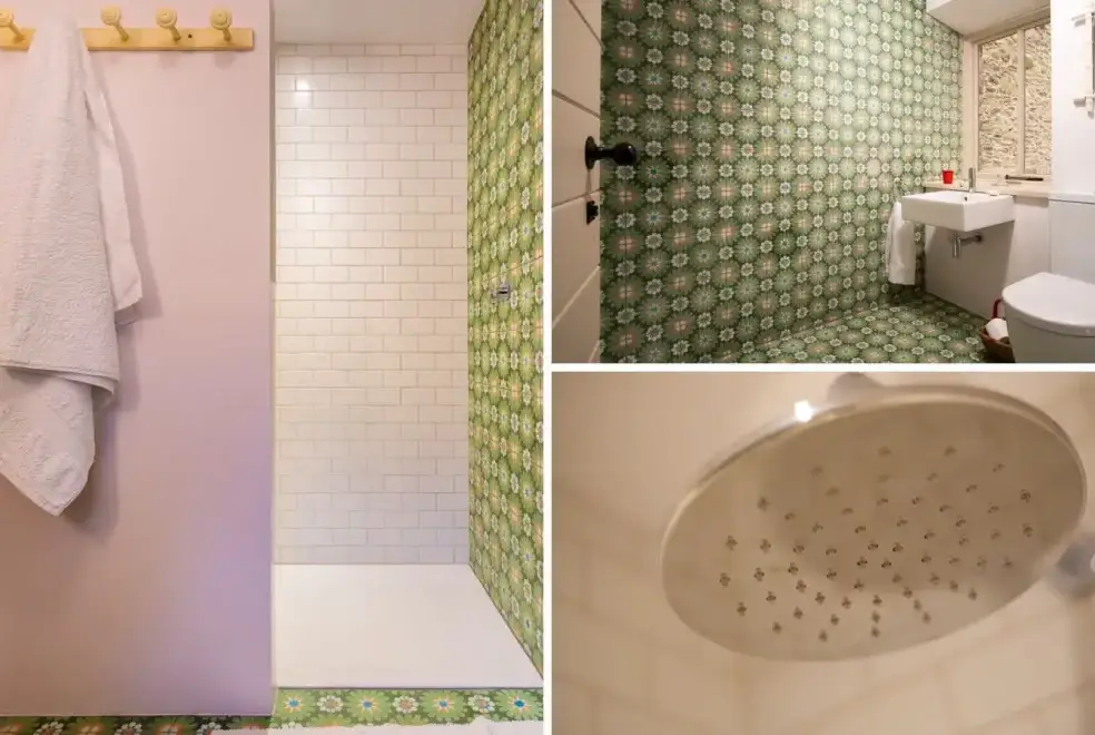 Shower room at Kentmere Hall Bank Barn