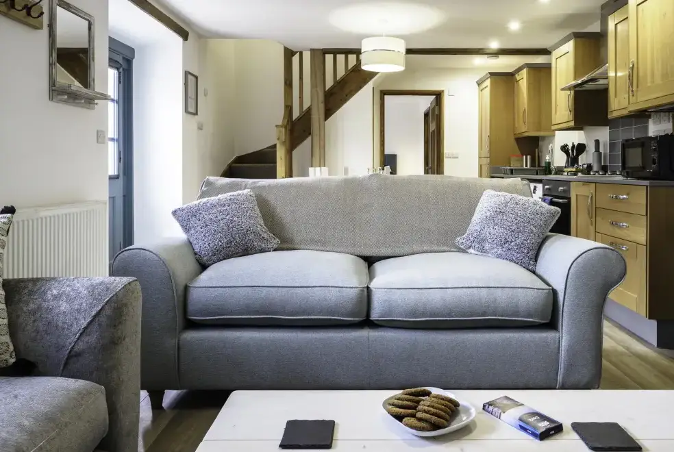 Open plan living area at Kerensa