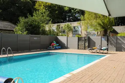 Shared Swimming Pool at Kerensa, Cornwall