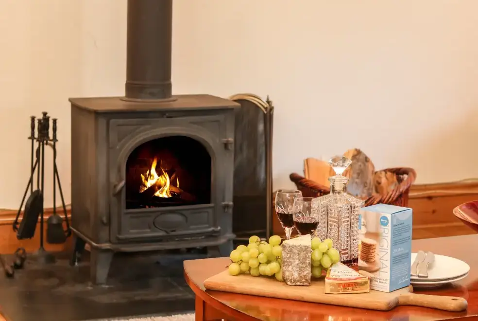 Drawing room at Kingfisher Barn