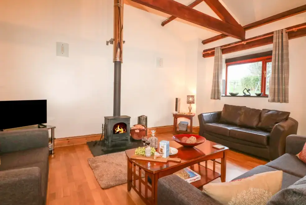 Lounge at Kingfisher Barn