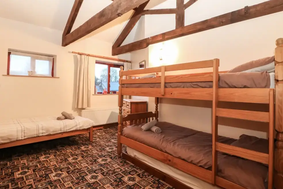 Bedroom at Kingfisher Barn