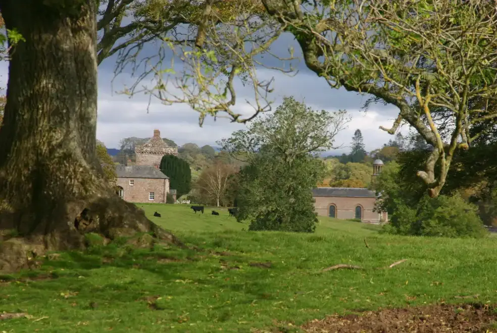 Countryside near Kirkandrews House 