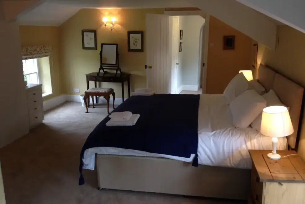 Bedroom at Kirkandrews House 
