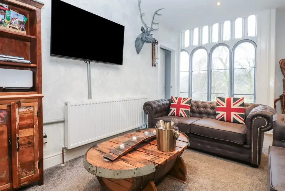 Lounge at Knights Corner Stanhope Castle