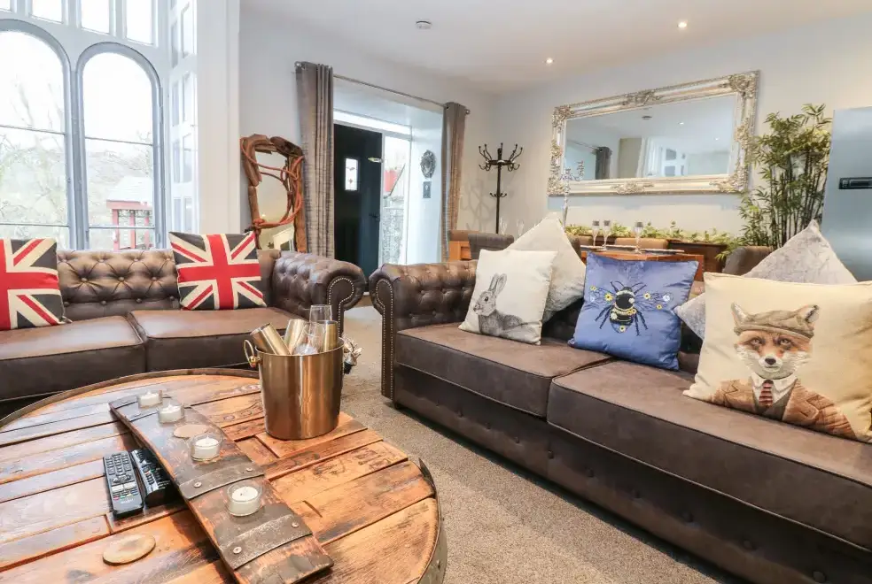 Lounge at Knights Corner Stanhope Castle