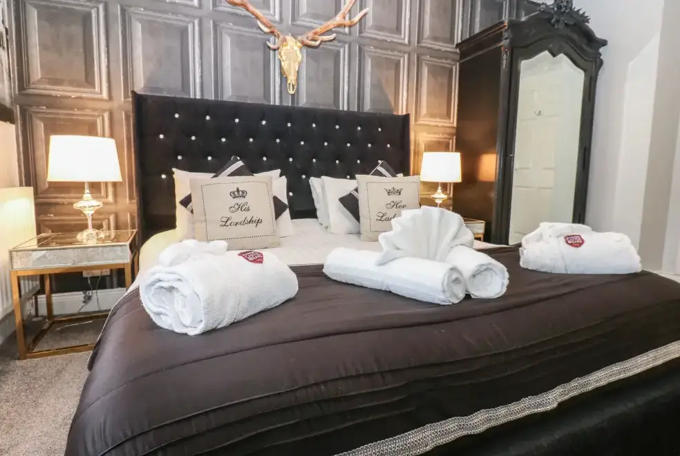 Bedroom at Knights Corner Stanhope Castle