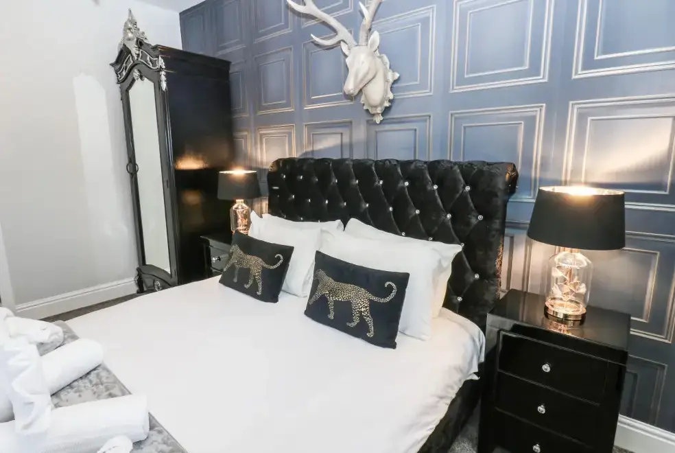 Bedroom at Knights Corner Stanhope Castle