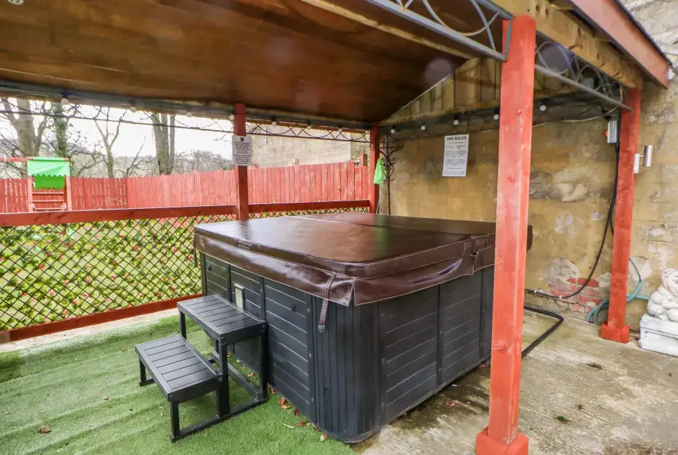 Private Hot Tub at Knights Corner Stanhope Castle