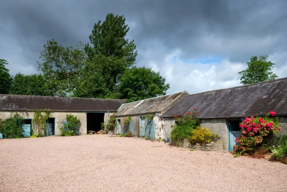Knockanboy House, from the outside