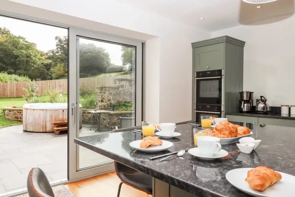 Luxury kitchen at Knowle House