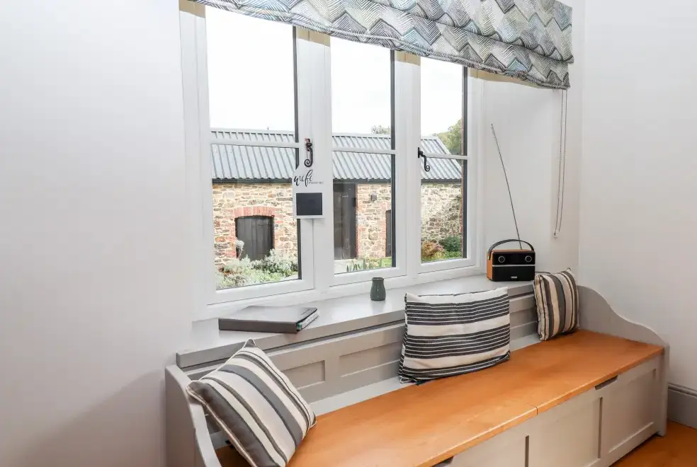 Desk area at Knowle House