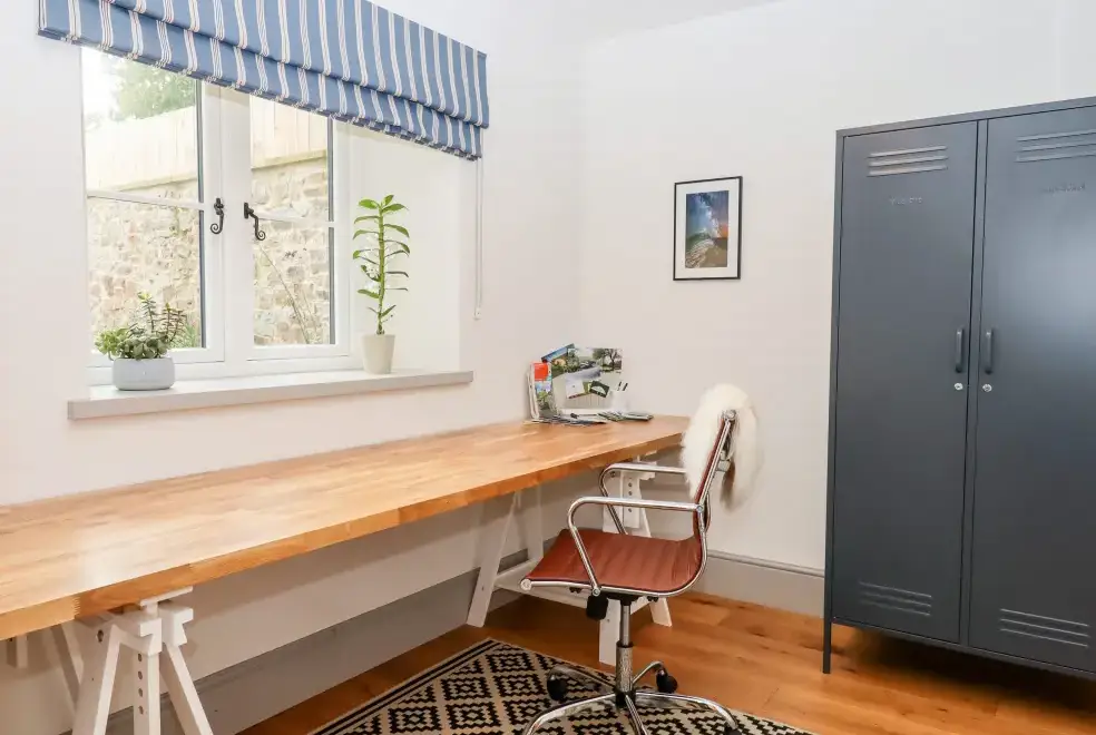 Desk area at Knowle House