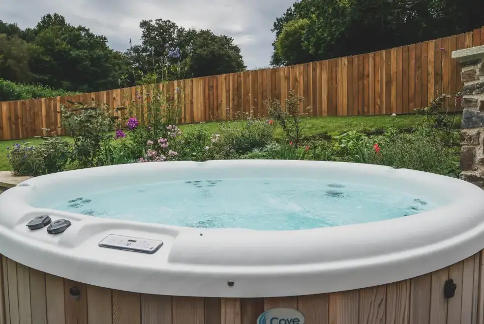 Private Hot Tub at Knowle House