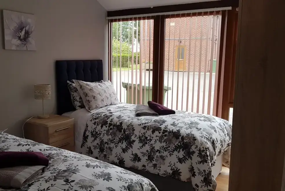 Bedroom at Koi Keep at Wallrudding Farm