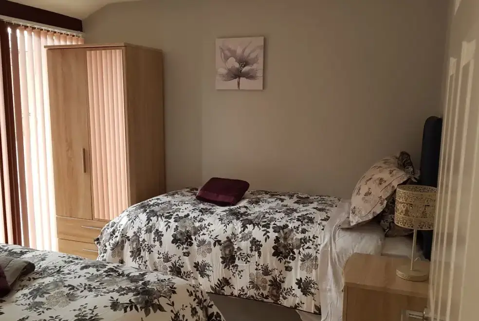 Bedroom at Koi Keep at Wallrudding Farm