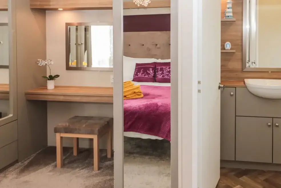 Bedroom at La Hacienda Lodge