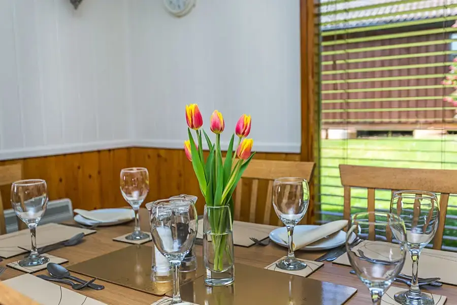 Dining room at Laburnum Lodge