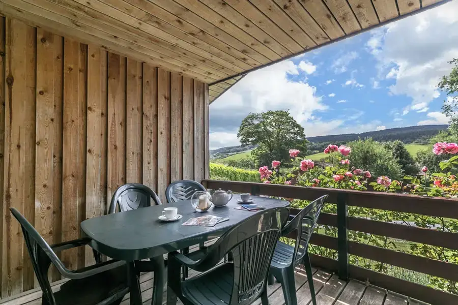 Balcony at Laburnum Lodge