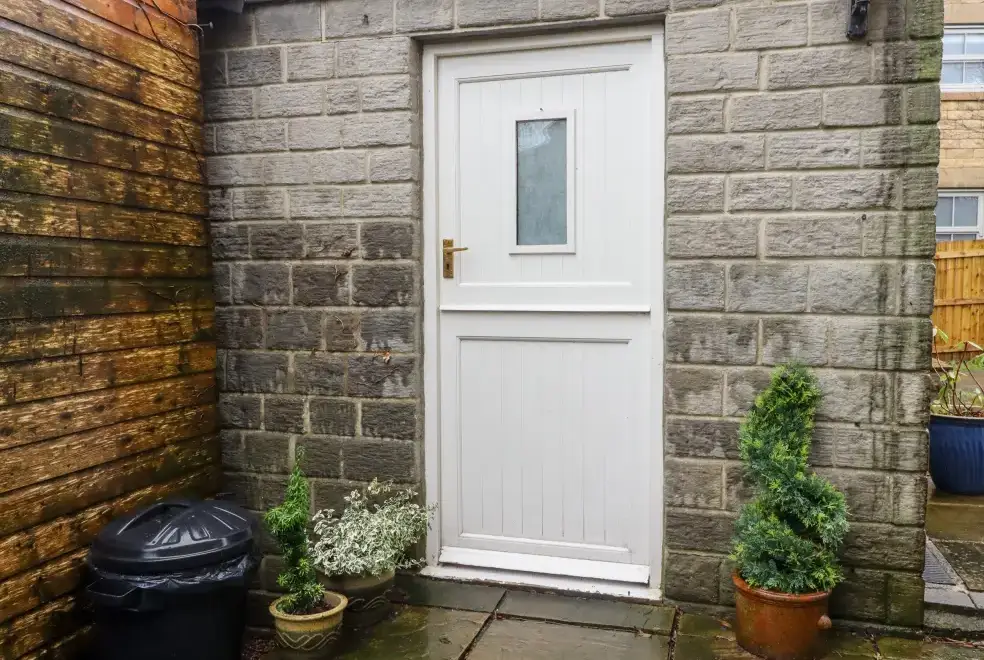 Patio area at Lair Close Cottage