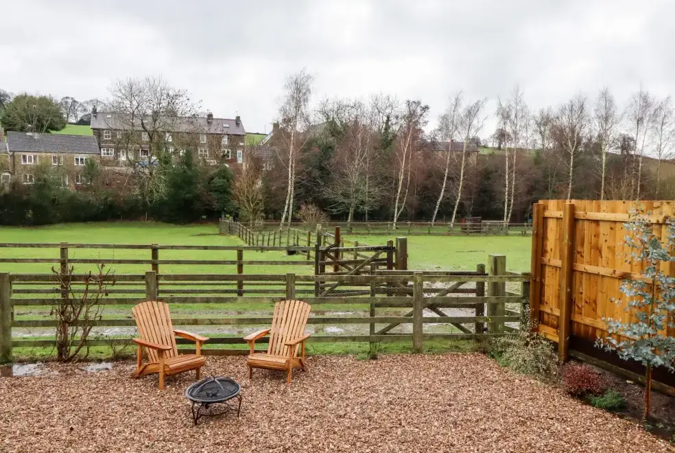 Firepit at Lair Close Cottage