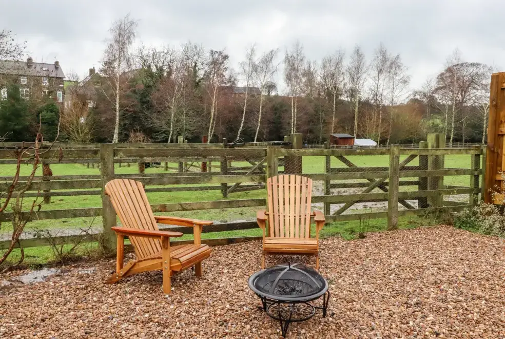 Firepit at Lair Close Cottage