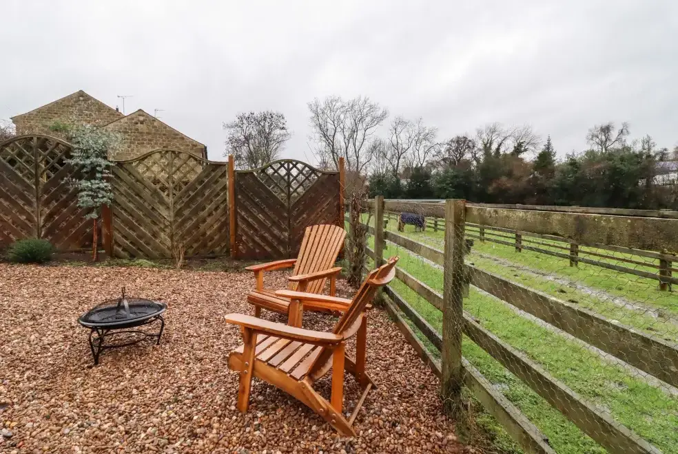 Firepit at Lair Close Cottage