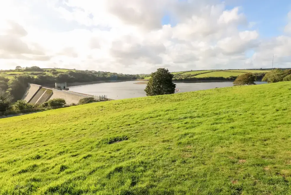 Countryside views at Lake Cottage