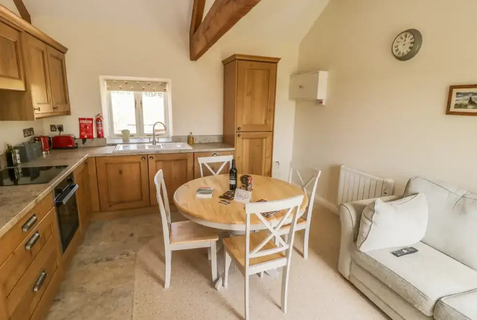 Kitchen/diner at Lake Farm Cottage