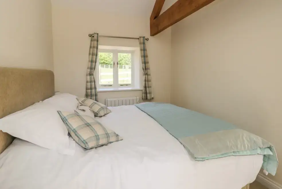 Bedroom at Lake Farm Cottage