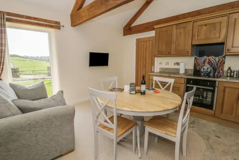 Kitchen/diner at Lake Farm Cottage